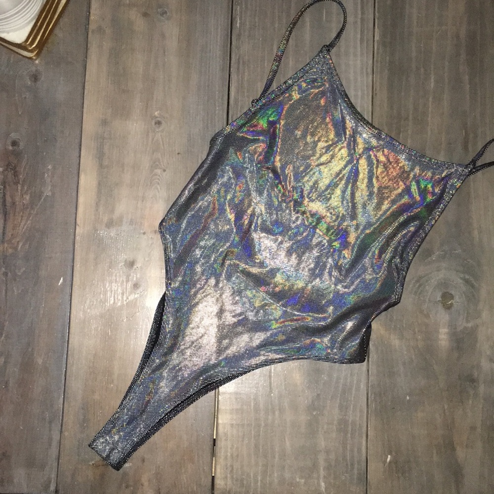 Iridescent bodysuit